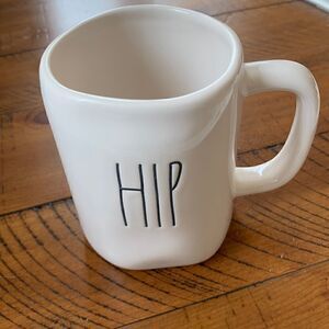 Rae Dunn HIP HOP White Easter Coffee Mug‎